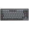 Logitech MX Mechanical Mini Minimalist Wireless Illuminated Keyboard - GRAPHITE - US INT'L - 2.4GHZ/BT - LINEAR