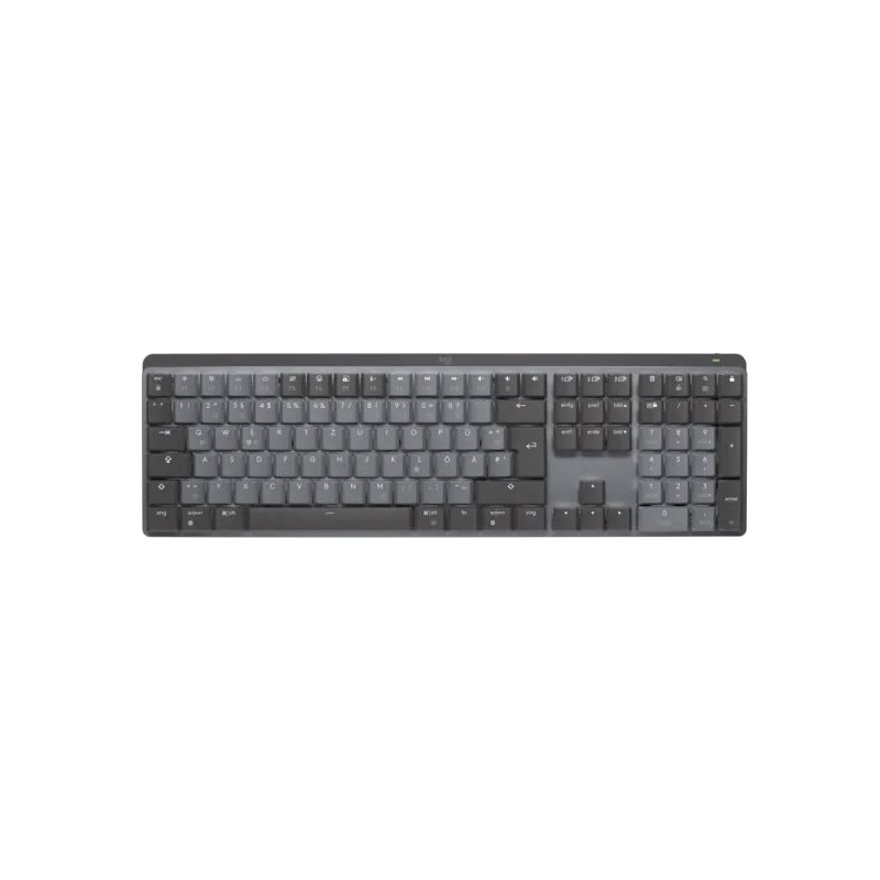 Logitech MX Mechanical Wireless Illuminated Performance Keyboard - GRAPHITE - US INT'L - 2.4GHZ/BT - LINEAR