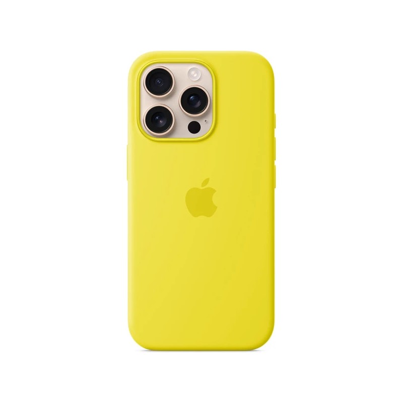 APPLE - iPhone 16 Pro Max Silicone Case with MagSafe - Star Fruit,Model A3316