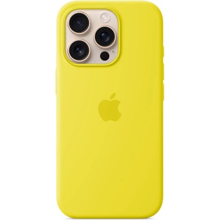 APPLE - iPhone 16 Pro Max Silicone Case with MagSafe - Star Fruit,Model A3316