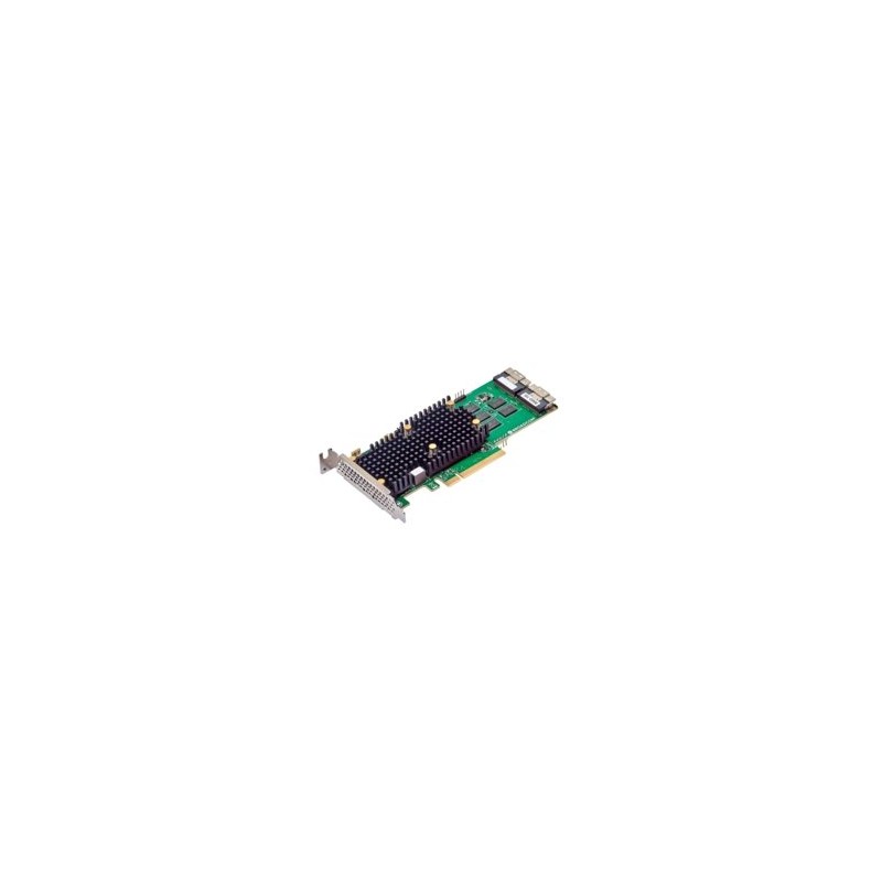 Broadcom MegaRAID 9660-16i, 4GB, 24Gb/s, NVMe/SAS/SATA, 2x SFF-8654 x8, RAID 0-60, PCIe 4.0 x8, SAS4116 ROC