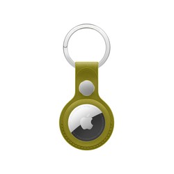 AirTag FineWoven Key Ring - Chartreuse,Model A3363
