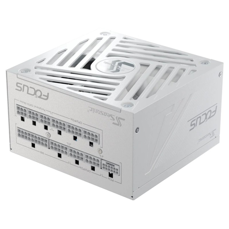 Zdroj Seasonic FOCUS GX White ATX 3.1 - 1000W, 80+ Gold, modular