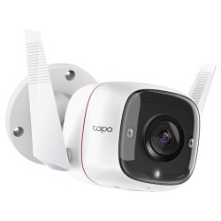TP-LINK "Outdoor Security Wi-Fi CameraSPEC: 2K (2304x1296), 2.4 GHz, 2T2R, 2 × External Antennas, 1 × Ethernet PortFEA