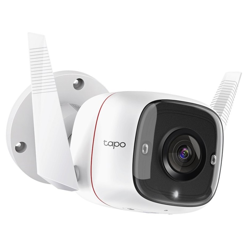 TP-LINK "Outdoor Security Wi-Fi CameraSPEC: 2K (2304x1296), 2.4 GHz, 2T2R, 2 × External Antennas, 1 × Ethernet PortFEA