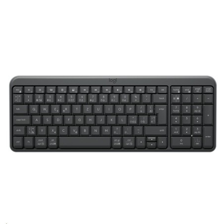 Logitech bezdrátová klávesnice K250 - GRAPHITE - CZE-SKY - INTNL