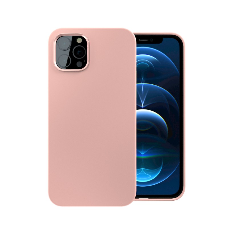ER POWER Silikonový kryt CARNEVAL SNAP pro iPhone 13 mini s MagSafe - růžová