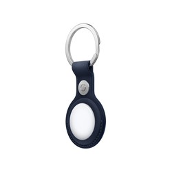 APPLE - AirTag FineWoven Key Ring - Deep Blue,Model A3363