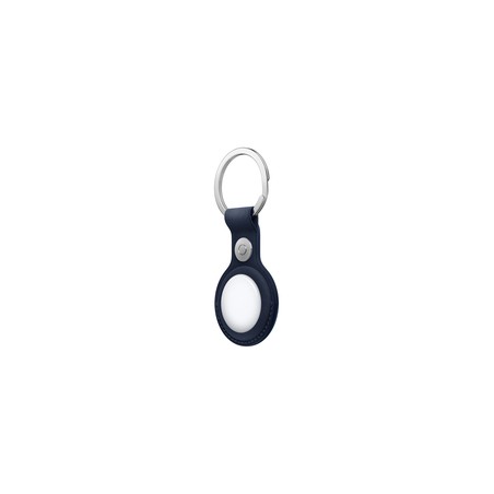 APPLE - AirTag FineWoven Key Ring - Deep Blue,Model A3363