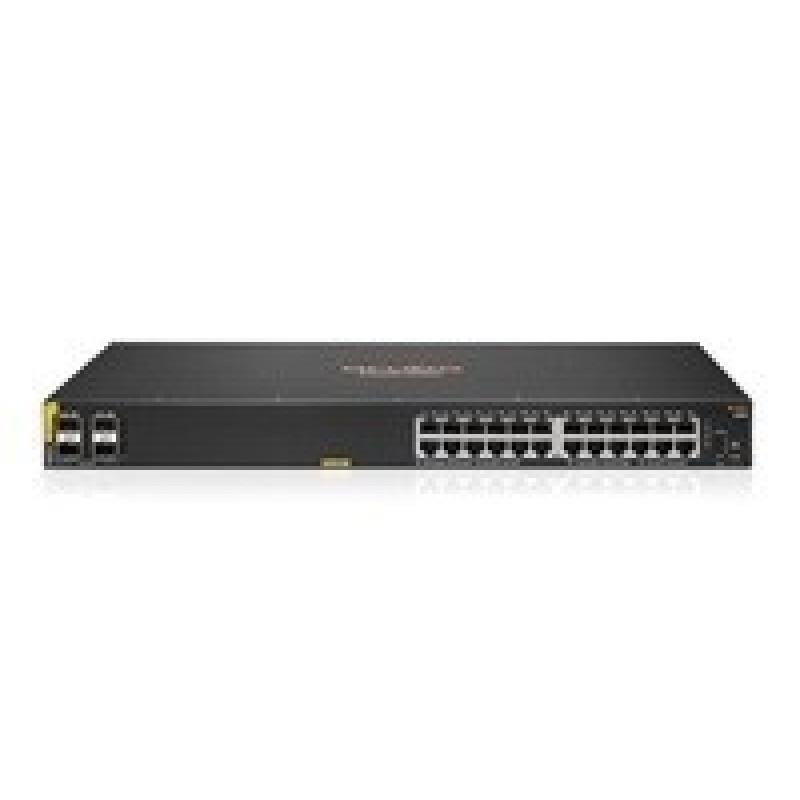 HPE Aruba Networking CX 6000 24p 10M/100M/1G Class4 PoE 4p SFP 1G 370W Switch R8N87B