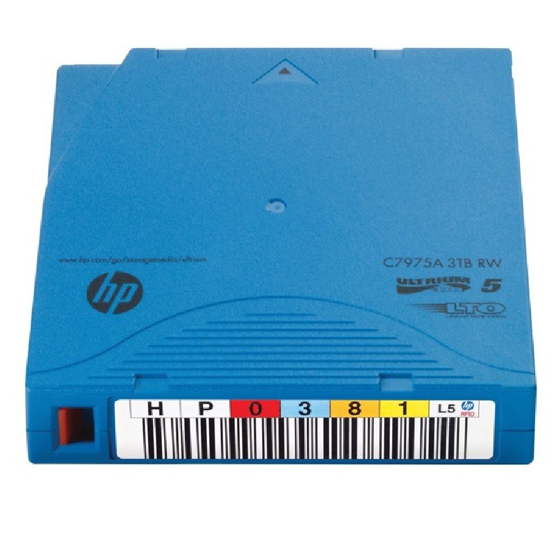 HP LTO Ultrium WORM 5 20-pack, Custom Labeled Data Cartridge, 1500 (1,5 TB)/GB 3000 (3 TB)GB, labeled, světle modrá, C7975WL