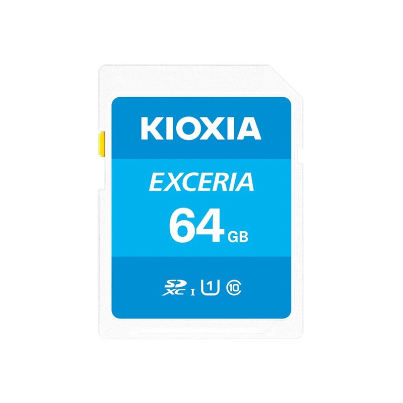 Kioxia Paměťová karta Exceria (N203), 64GB, SDXC, LNEX1L064GG4, UHS-I U1 (Class 10)