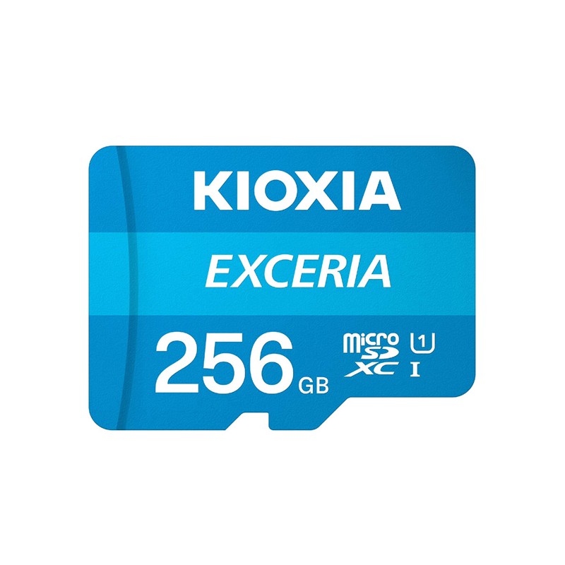 Kioxia Paměťová karta Exceria (M203), 256GB, microSDXC, LMEX1L256GG2, UHS-I U1 (Class 10)