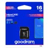 GOODRAM MicroSDHC karta 16GB M1AA, UHS-I Class 10, U1 + adaptér