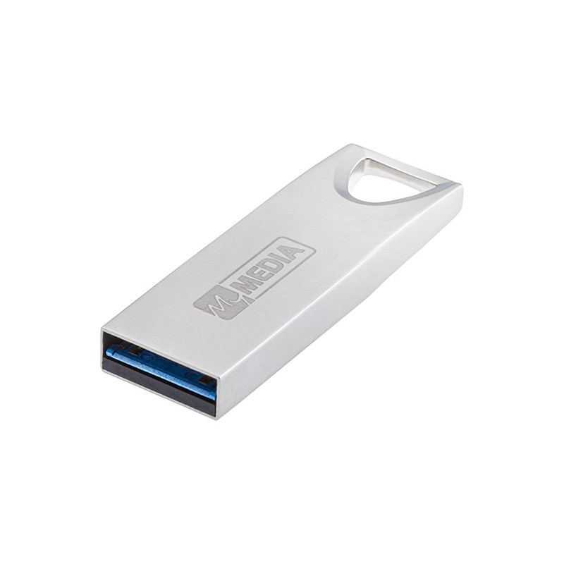 MyMedia My Alu USB 3.2 Gen 1, USB 3.2 Gen 1, 16GB, stříbrný, 69275, USB 3.2
