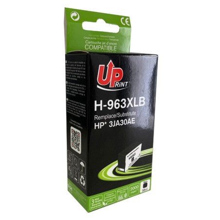 UPrint kompatibilní ink s 3JA30AE, HP 963XL, black, 2000str., 48ml