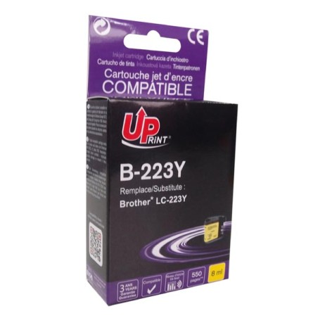 UPrint kompatibilní ink s LC-223Y, B-223Y, yellow, 550str., 8ml