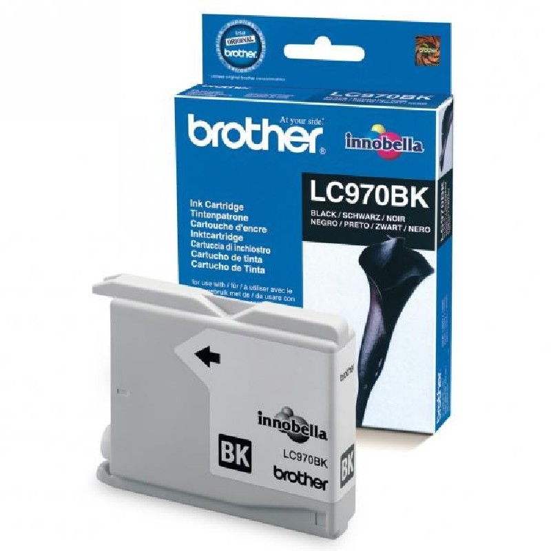 Brother originální ink LC-970BK, black, 350str.