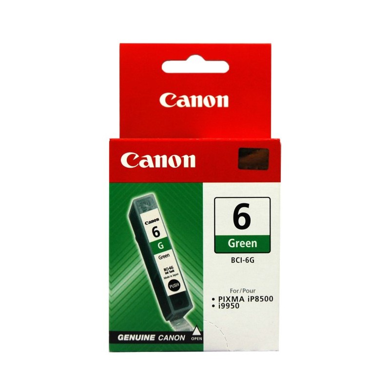 Canon originální ink BCI-6 G, 9473A002, green, 13ml