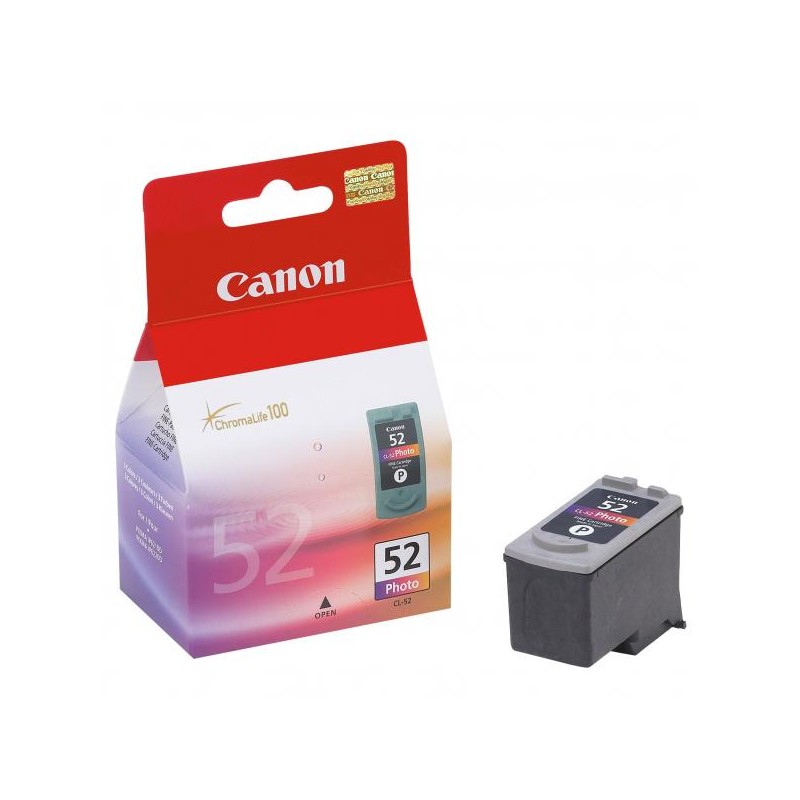 Canon originální ink CL-52, 0619B001, photo, 710str., 3x7ml