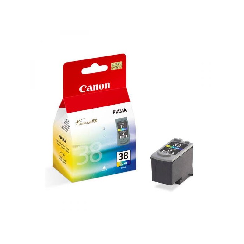 Canon originální ink CL-38, 2146B008, 2146B003, color, blistr s ochranou, 207str., 9ml
