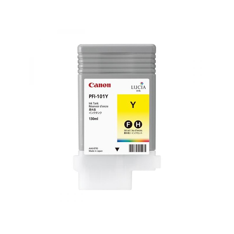 Canon originální ink PFI-101 Y, 0886B001, yellow, 130ml