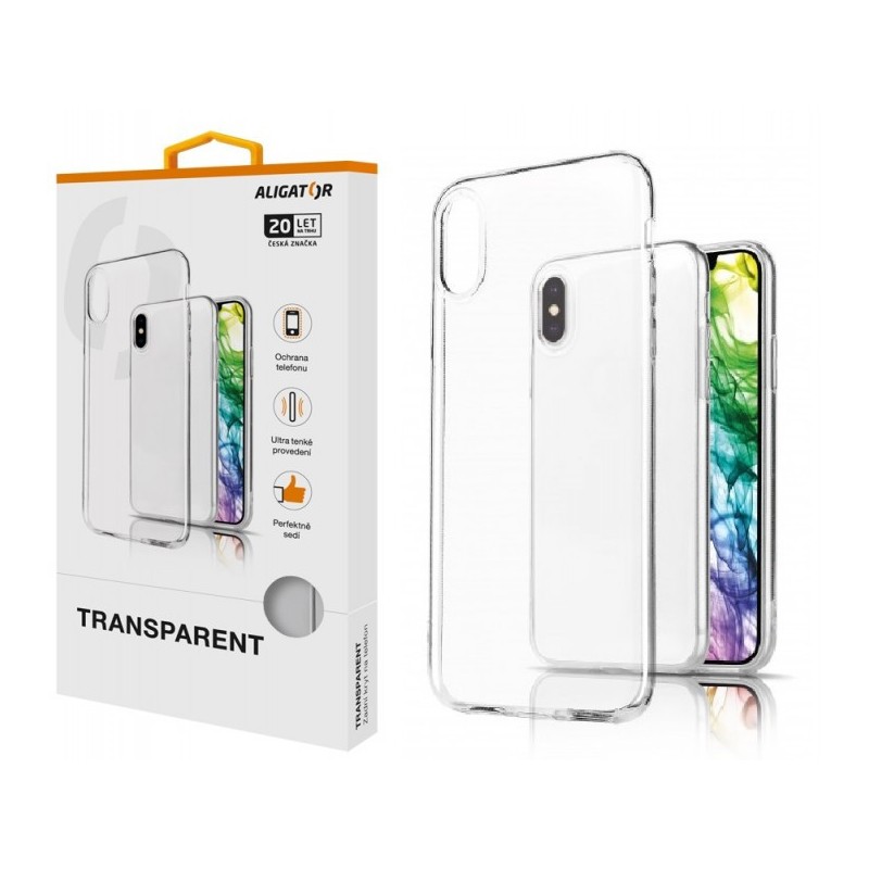 ALIGATOR Pouzdro Transparent Apple iPhone 15 Plus