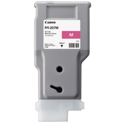 Canon originální ink PFI-207 M, 8791B001, magenta, 300ml