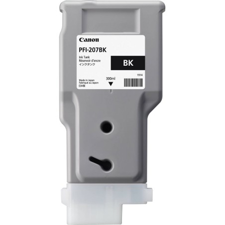 Canon originální ink PFI-207 BK, 8789B001, black, 300ml