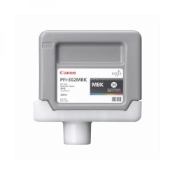 Canon originální ink PFI-302 MBK, 2215B001, matt black, 330ml