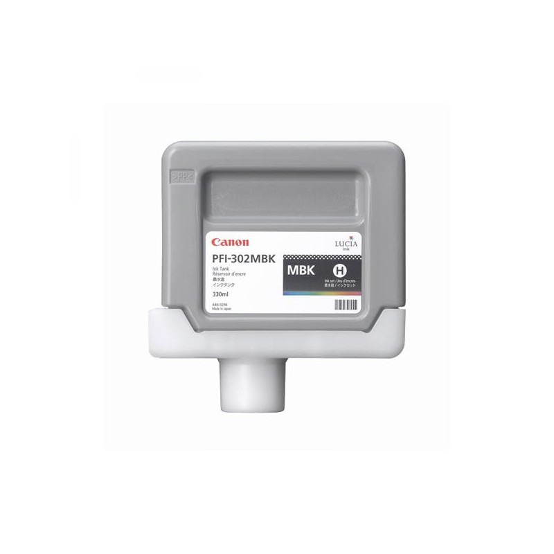 Canon originální ink PFI-302 MBK, 2215B001, matt black, 330ml