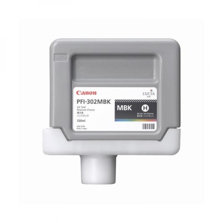 Canon originální ink PFI-302 MBK, 2215B001, matt black, 330ml