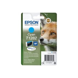 Epson originální ink C13T12824022, T1282, cyan, blistr, 3,5ml