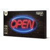 Dekorativní PLEXI LED neon Open modro-červený