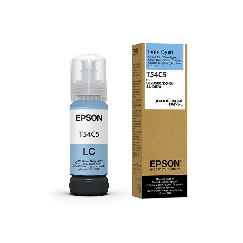 Epson originální ink C13T54C520, light cyan