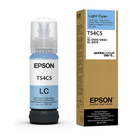 Epson originální ink C13T54C520, light cyan
