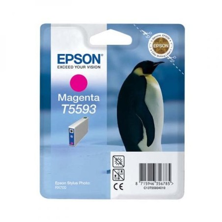 Epson originální ink C13T55934010, magenta, 13ml