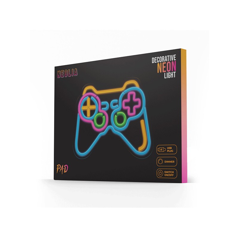 Dekorativní PLEXI LED neon Pad multicolor