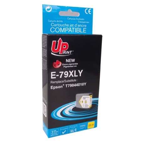 UPrint kompatibilní ink s C13T79044010, 79XL, XL, E-79XLY, yellow, 2000str., 25ml, 1ks
