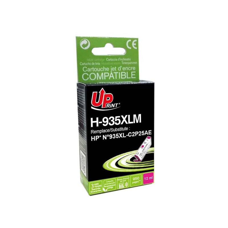 UPrint kompatibilní ink s C2P25AE, HP 935XL, H-935XLM, magenta, 950str., 12ml
