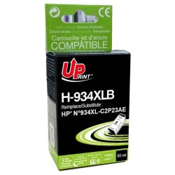 UPrint kompatibilní ink s C2P23AE, HP 934XL, H-934XLB, black, 1850str., 50ml