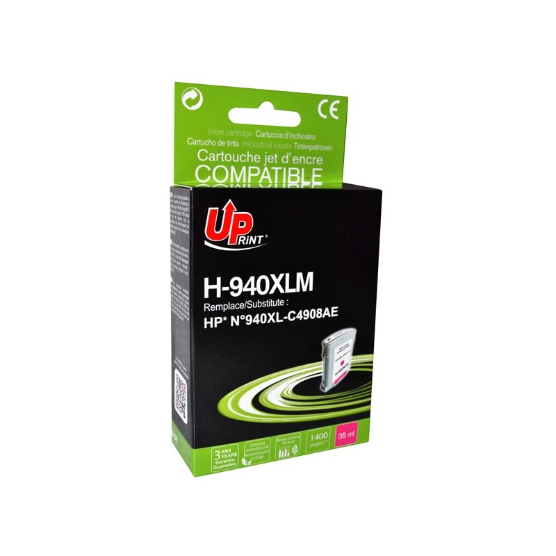 UPrint kompatibilní ink s C4908AE, HP 940XL, H-940XL-M, magenta, 35ml