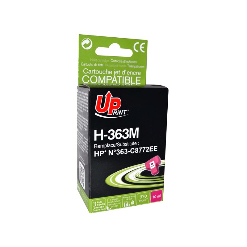 UPrint kompatibilní ink s C8772EE, HP 363, H-363M, magenta, 10ml