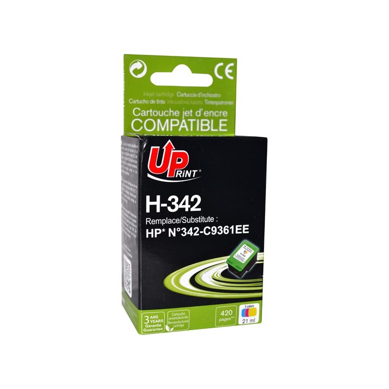 UPrint kompatibilní ink s C9361EE, HP 342, H-342CL, color, 15ml