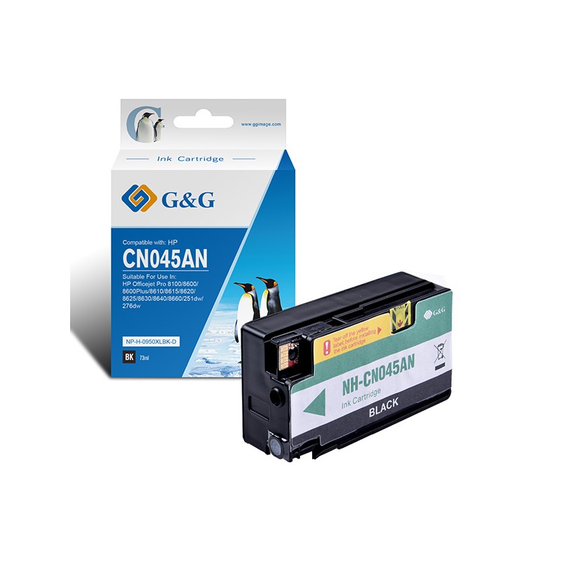 G&G kompatibilní ink s CN045AE, NP-H-0950XLBK(HP950XL, black, 2300str.
