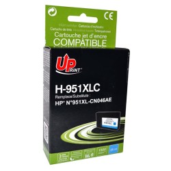 UPrint kompatibilní ink s CN046AE, HP 951XL, H-951XL-C, cyan, 1500str., 25ml