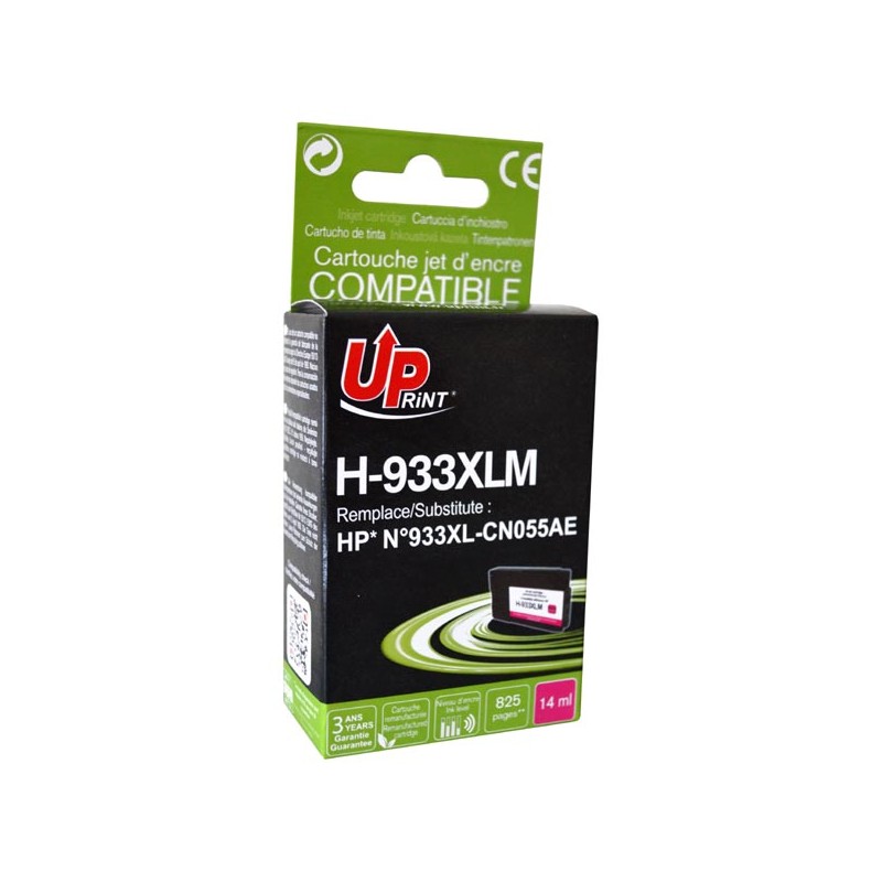 UPrint kompatibilní ink s CN055AE, HP 933XL, H-933XL-M, magenta, 825str., 14ml