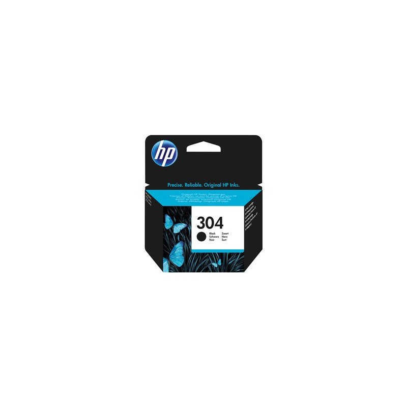 HP originální ink N9K06AE, po expiraci typ HP 304, black, 120str.