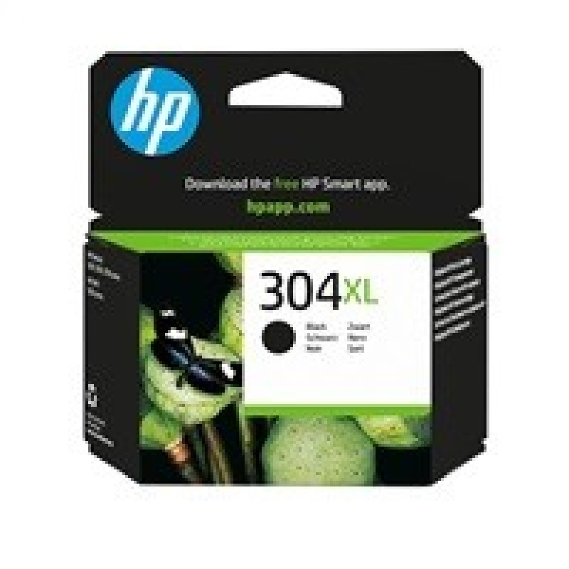 HP 304XL Black Ink Cartridge (300 pages)