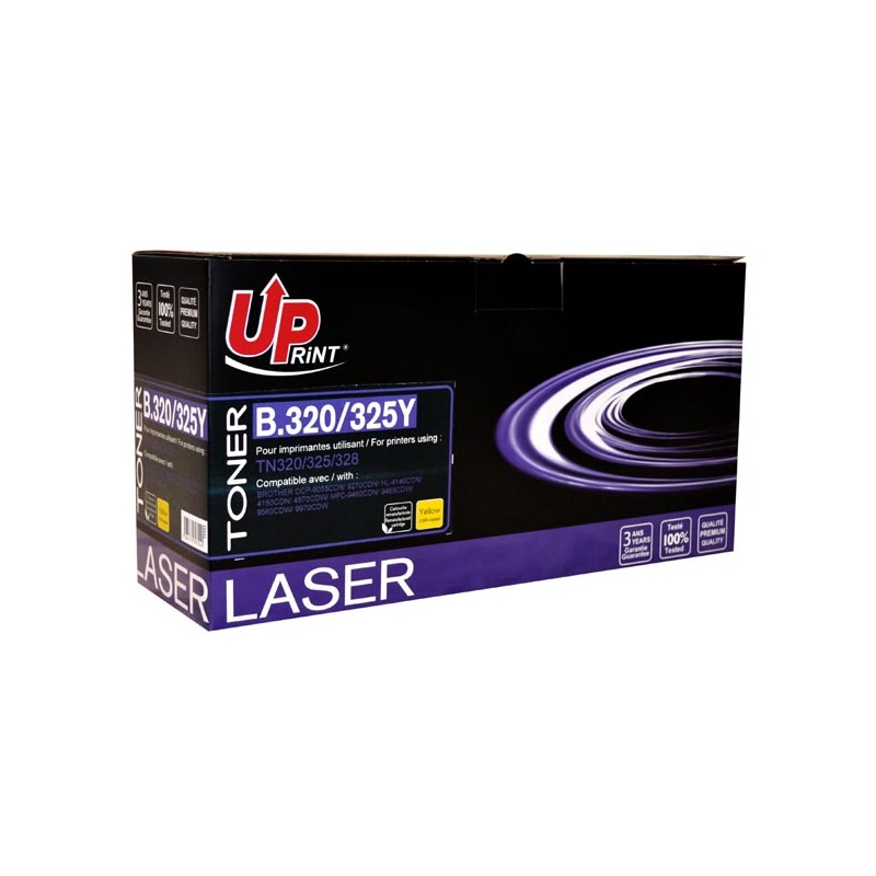 UPrint kompatibilní toner s Brother TN320, TN325Y, B.320, 325Y, yellow, 3500str.